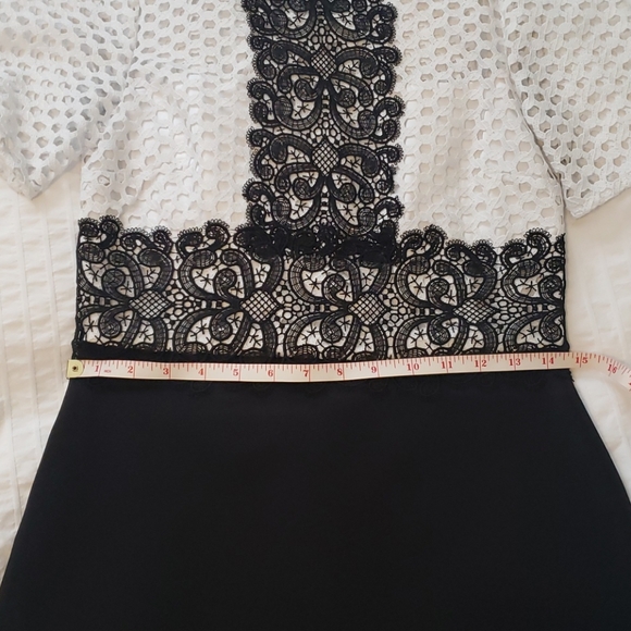 Zara Tube Dress with Lace Top - Picture 7 of 8